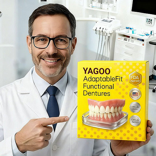 đEnds Today: 70% OFF! â°Yagoo⢠Medical Full Denture with Strong Suction