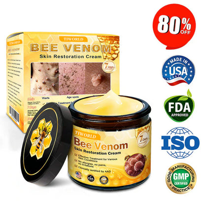 Made and Shipped from USA ✨ Tiworld® Bee Venom Skin Restoration Cream ⏰ LAST DAY 80% OFF💌