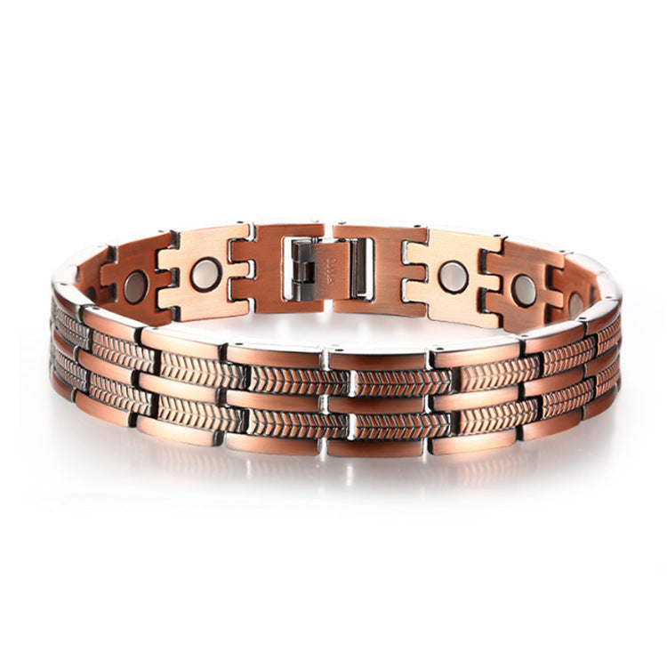 Copper magnetic bracelet——Relieve fatigue and promote blood circulation✨