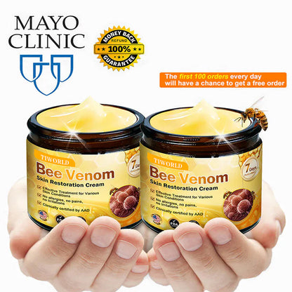 Made and Shipped from USA ✨ Tiworld® Bee Venom Skin Restoration Cream ⏰ LAST DAY 80% OFF💌