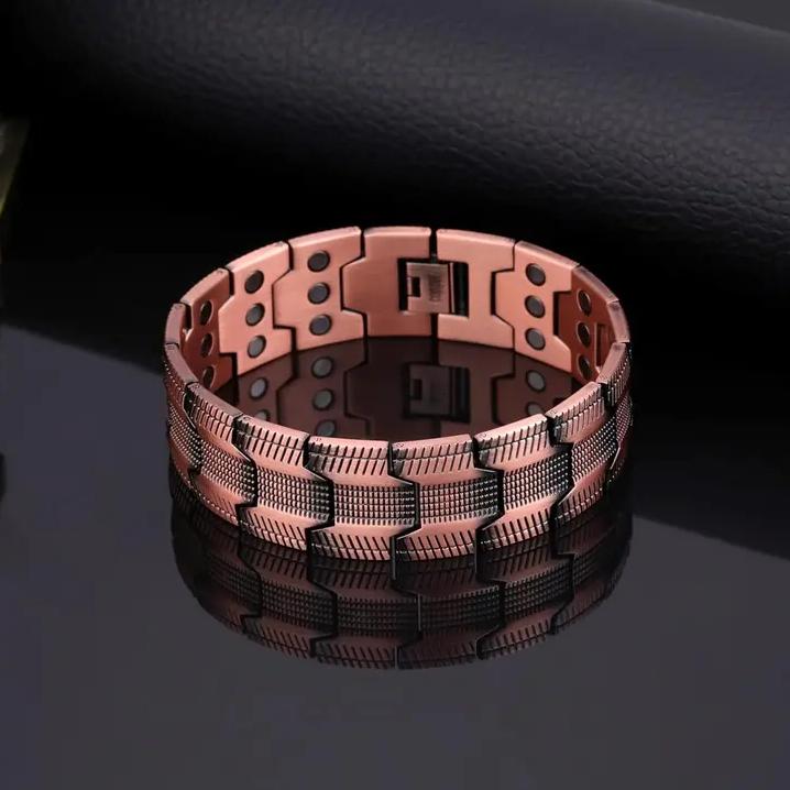Copper magnetic bracelet——Relieve fatigue and promote blood circulation✨