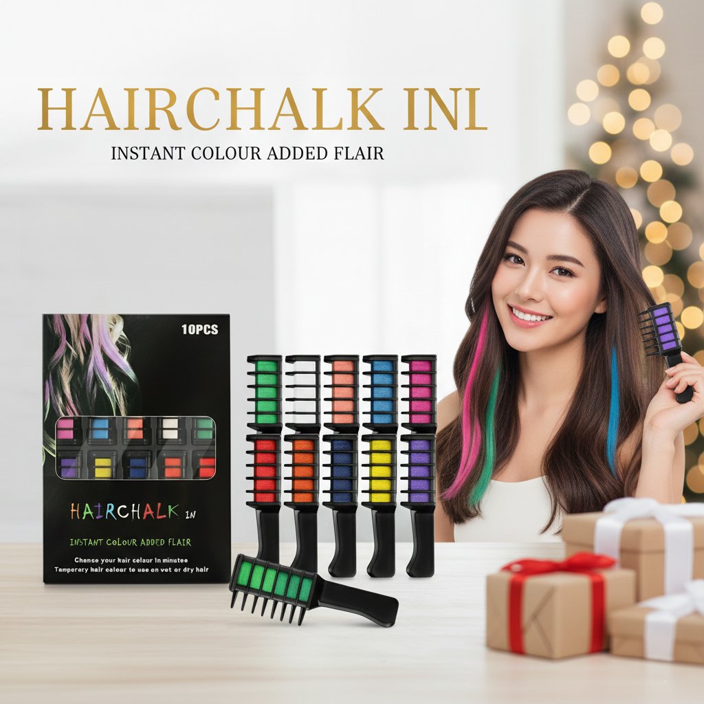 ✨Festive Fun Hair Chalk Combs