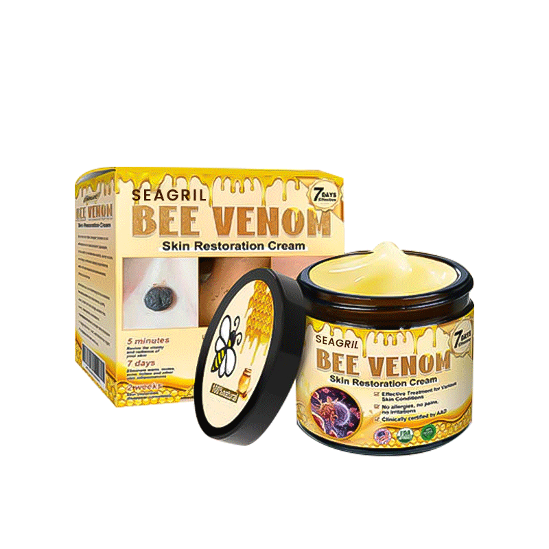 ✨FDA Approved: SEAGRIL® Bee Venom Skin Restoration Cream — 🔥Limited Time 50% OFF🔥