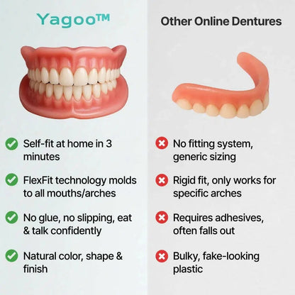 🌎Ends Today: 70% OFF! ⏰Yagoo™ Medical Full Denture with Strong Suction