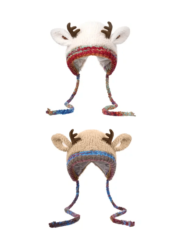 🔥Original design Festive Christmas Antler Hat