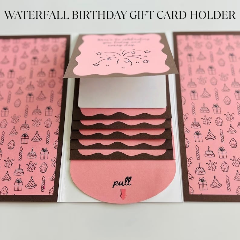 🏆Flash Sale⚡ 50K+ SOLD! Almost Gone-🎅Handmade Christmas gift card booklet